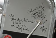 N2072 @ LAL - Autographs from movie star Hilary Swank and director Mira Nair from the movie Amelia.  Sun N Fun 2010 - Lakeland, Florida