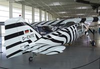 D-ENTE - Dornier Do 27A4 (painted for reenactment the famous flights of zoologist and filmmaker Michael Grzimek, who died in the first 'D-ENTE' in the Serengeti (Tanzania) in 1959) at the Dornier-Museum Friedrichshafen