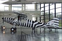 D-ENTE - Dornier Do 27A4 (painted for reenactment the famous flights of zoologist and filmmaker Michael Grzimek, who died in the first 'D-ENTE' in the Serengeti (Tanzania) in 1959) at the Dornier-Museum Friedrichshafen