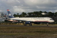 N204UW @ TNCM - US Airways N204UW taking off from TNCM runway 10 - by Daniel Jef