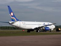 D-ABBR @ EHEH - just painted for a new B737-800 from russia - by Jeroen Stroes