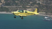 N6446L - Flying over Palos Verdes & Long Beach Practice Area. Photo by M Koba