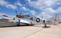 N251BP @ KTPL - Mustang on the static ramp at Central Texas Airshow '10. - by TorchBCT