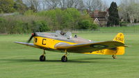G-AJRS @ EGTH - 3. P6382 - Magister: spirited flying at an unusually cold, blustery Shuttleworth Spring Air Display