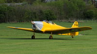 G-AKPF @ EGTH - 3. G-AKPF - Hawk Trainer III: spirited flying at an unusualy cold, blustery Shuttleworth Spring Air Display
