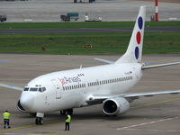 YU-ANJ @ EDDL - JatAirways; Boeing 737-3H9