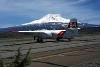 N404DF @ WEED, CA - Mt. Shasta in background - by Tom Ahlers