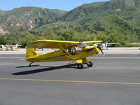 N118DG @ SZP - 2008 Ganzer XPA18, Continental O-200-A 100 Hp, taxi off Rwy 22 - by Doug Robertson