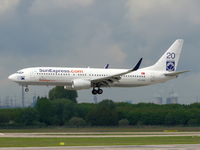 TC-SUU @ EDDL - Sun Express, Boeing 737-86Q