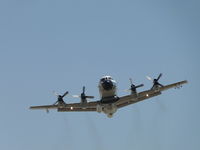 N43RF @ ONT - Appears to be smiling after lifting off from runway 26L - by Helicopterfriend