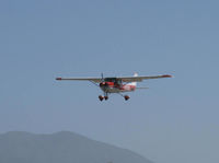 N19328 @ SZP - 1973 Cessna 150L, Continental O-200 100 Hp, on final Rwy 22 - by Doug Robertson