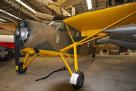 G-AJOZ @ EGYK - Fairchild UC-61A Argus II (24W-41A) at The Yorkshire Air Museum, Elvington in 2010. Built as 42-32142 for the USAAF, arrived in England in August 1942 and served for most of the Second World War with the ATA at No 2 Ferry Pool, Whitchurch (as FK338). - by Malcolm Clarke