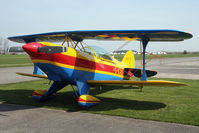 G-ICAS @ EGBR - Pitts S-2B Special at Breighton Airfield, UK in 2010. - by Malcolm Clarke