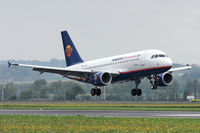 D-AHII @ LOWL - Hamburg International Airbus A319-111 to approach RWY09 in LOWL/LNZ