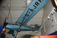 G-AJRH @ EGTH - G-AJRH at the Charnwood Museum, Loughborough. This plane won the 1956 King's Cup Air race. Pilot: Mr James H Denyer. Ave.speed: 124 mph.