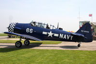 G-BUKY @ EGBR - CCF T-6J Harvard Mk4 at Breighton Airfield, UK in 2010. - by Malcolm Clarke
