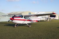 G-BWRR @ FISHBURN - Cessna 182Q Skylane at Fishburn Airfield, UK in 2006. - by Malcolm Clarke