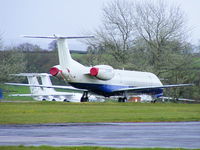 G-EMBY @ EGTE - in storage at Exeter Airport - by Chris Hall