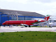 EI-DUU @ EGTE - ex MyAir - by Chris Hall