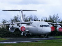 G-JEAS @ EGTE - in storage at Exeter Airport - by Chris Hall