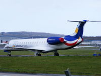SX-CMC @ EGTE - Athens Airways Embraer ERJ-145EU. ex G-EMBL - by Chris Hall