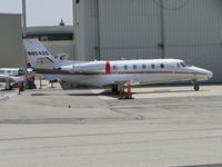 N654QS @ ONT - Parked and engines covered at Ontario - by Helicopterfriend
