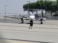 N97WC @ ONT - Starting up and preparing to depart Ontario - by Helicopterfriend