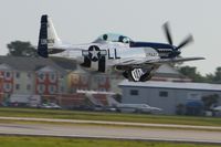 N351DT @ LAL - Departing Lakeland, FL during Sun N Fun 2010 - by Bob Simmermon
