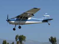 N2518D @ SZP - 1952 Cessna 170B, Continental C-145-2 145 Hp, on final Rwy 22 - by Doug Robertson