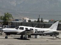 N381HP @ CCB - Parked at Foothill Aircraft facility - by Helicopterfriend