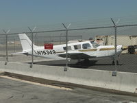 N15349 @ ONT - Parked next to the fence on the southside of Ontario - by Helicopterfriend