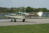 N3147W @ I19 - 1973 Beech V35B
