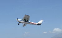 N94838 @ SZP - 1983 Cessna 152T TRAINER, Lycoming O-235-L2C 110 Hp, 28 volt ignition, takeoff climb Rwy 22 - by Doug Robertson