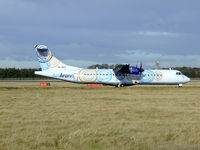 EI-REO @ EGPH - REA463 Arrives at EDI - by Mike stanners