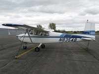 N8354B @ KAXN - 1957 Cessna 172 Skyhawk on the line. - by Kreg Anderson