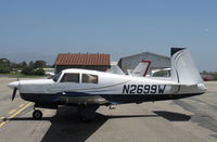 N2699W @ SZP - 1966 Mooney M20E SUPER 21, lycoming IO-360 200 Hp - by Doug Robertson