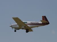 N201GN @ 4A7 - N201GN landing at 4A7 - by J. Michael Travis