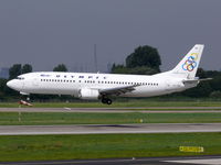 SX-BMD @ EDDL - Olympic; Boeing 737-48E - by Robert_Viktor