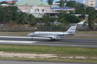 N349QS @ TNCM - N349QS landing at TNCM