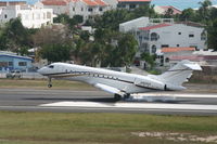 N400GX @ TNCM - N400GX landing at TNCM runway 10 - by Daniel Jef