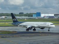 N401JS @ LFBO - Visiting Toulouse-Blagnac - by edd