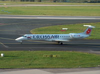 HB-JAL @ EDDL - 400TH Embraer - by ghans