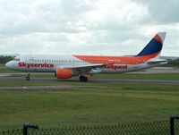 C-FZAZ @ EGCC - Skyservice / My Travel / Sunquest - by ghans