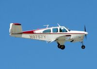 N9757Y @ DTN - Landing at Downtown Shreveport. - by paulp