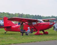 N717C @ TDF - Vintage Aircraft Fly In - by John W. Thomas
