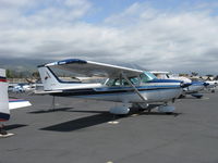 N5249J @ SZP - 1980 Cessna 172N SKYHAWK II, Lycoming O-320-E2A 150 Hp, rudder gust lock - by Doug Robertson