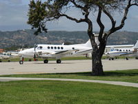 N717FM @ CMA - 1998 Raytheon Beech B200 KING AIR, Two P&W(C)PT6A-42 turboprops, 850 shp each - by Doug Robertson