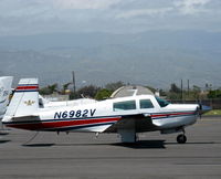 N6982V @ OXR - 1976 Mooney M20F EXECUTIVE, Lycoming IO-360-A1A 200 Hp - by Doug Robertson