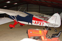 G-APXT @ EGTW - 1956 Piper PIPER PA-22-150  at Oaksey Park - by Terry Fletcher
