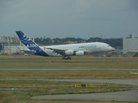 F-WWDD @ LFBO - A few seconds before landing after another testflight.